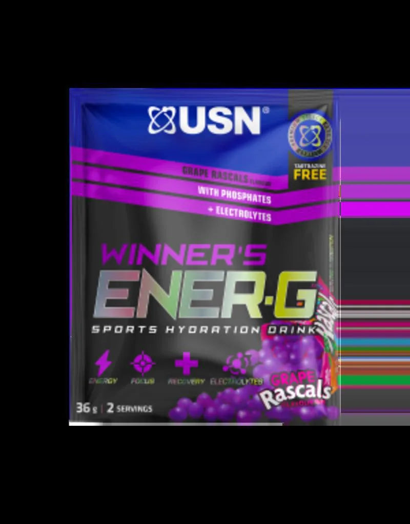 Usn Winner's Energy Hydration Drink 1.10lbs(500g)  27servings