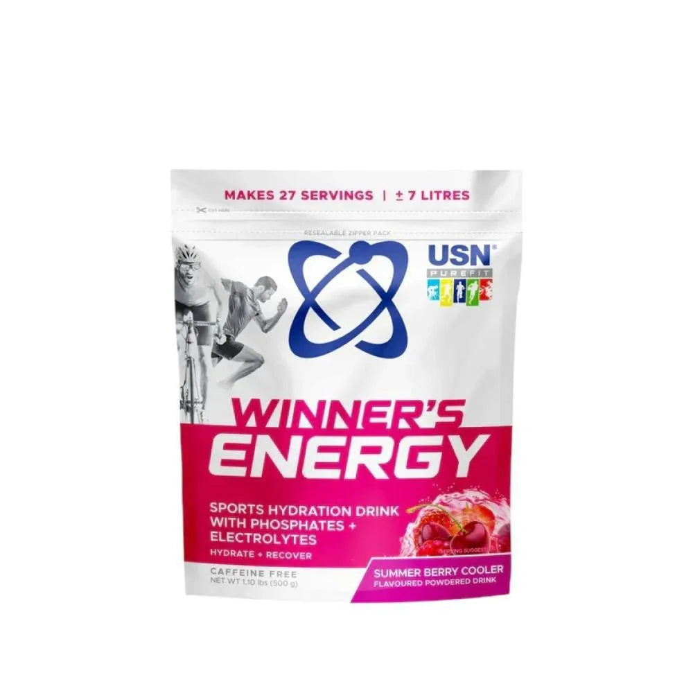 Usn Winner's Energy Hydration Drink 1.10lbs(500g)  27servings