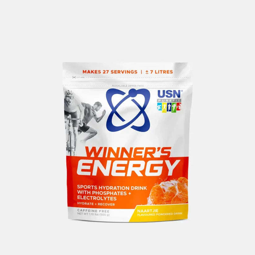 Usn Winner's Energy Hydration Drink 1.10lbs(500g)  27servings