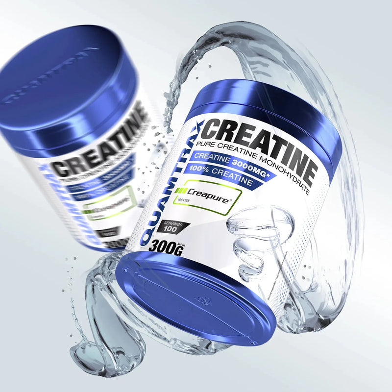 Quamtrax Pure Creatine Monohydrate, 100Serving, 300g  unflavoured