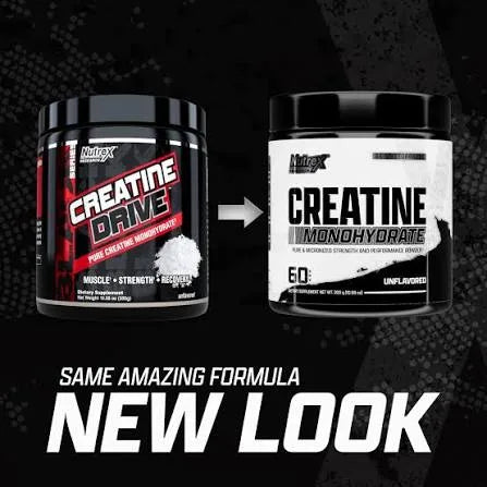 Nutrex Creatine Hardcore Muscle Strength 60 Servings 300g