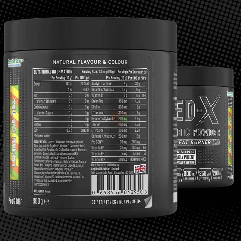 Applied Nutrition Shred-X Thermogenic Powder Weightloss & Weight Management 30Serving