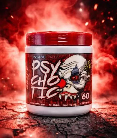 Insane Labz Psychotic, High Stimulant Pre Workout Powder