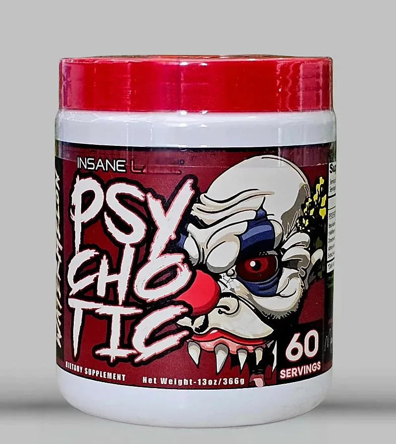 Insane Labz Psychotic, High Stimulant Pre Workout Powder