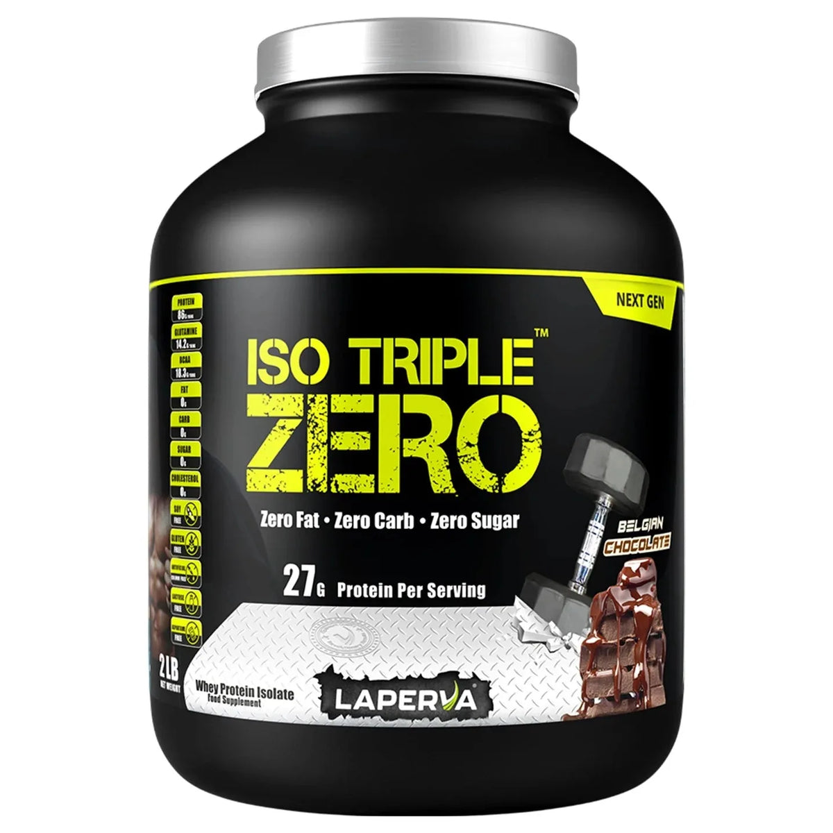 Laperva Triple Zero Protein Powder Isolate 2lbs -30Servings(varies per flavours