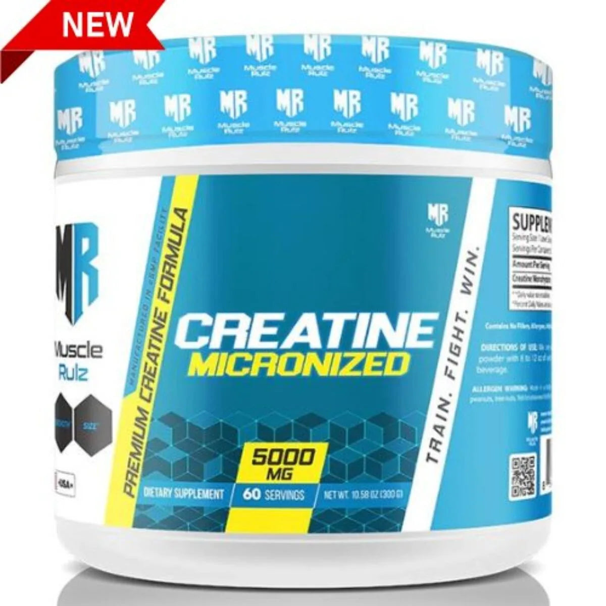 Muscle Rulz Creatine Powder 5000 60Servings 300g