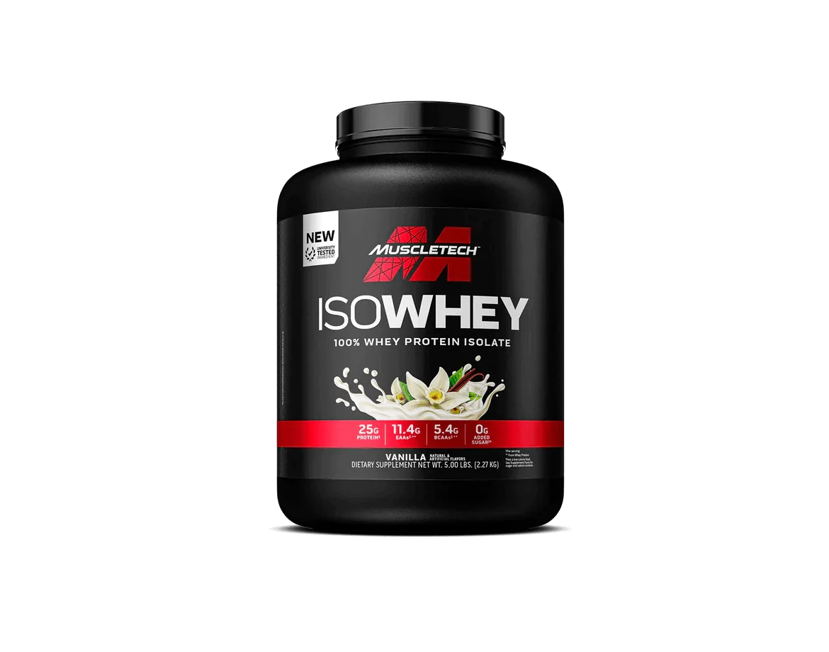 Muscletech ISO whey Protein Powder 5lbs (2.27kg) 75servings