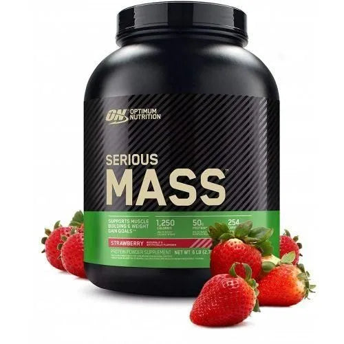 Optimum Nutrition Serious Mass Weight Gainer 6lbs(2.72kg)  8 Servings