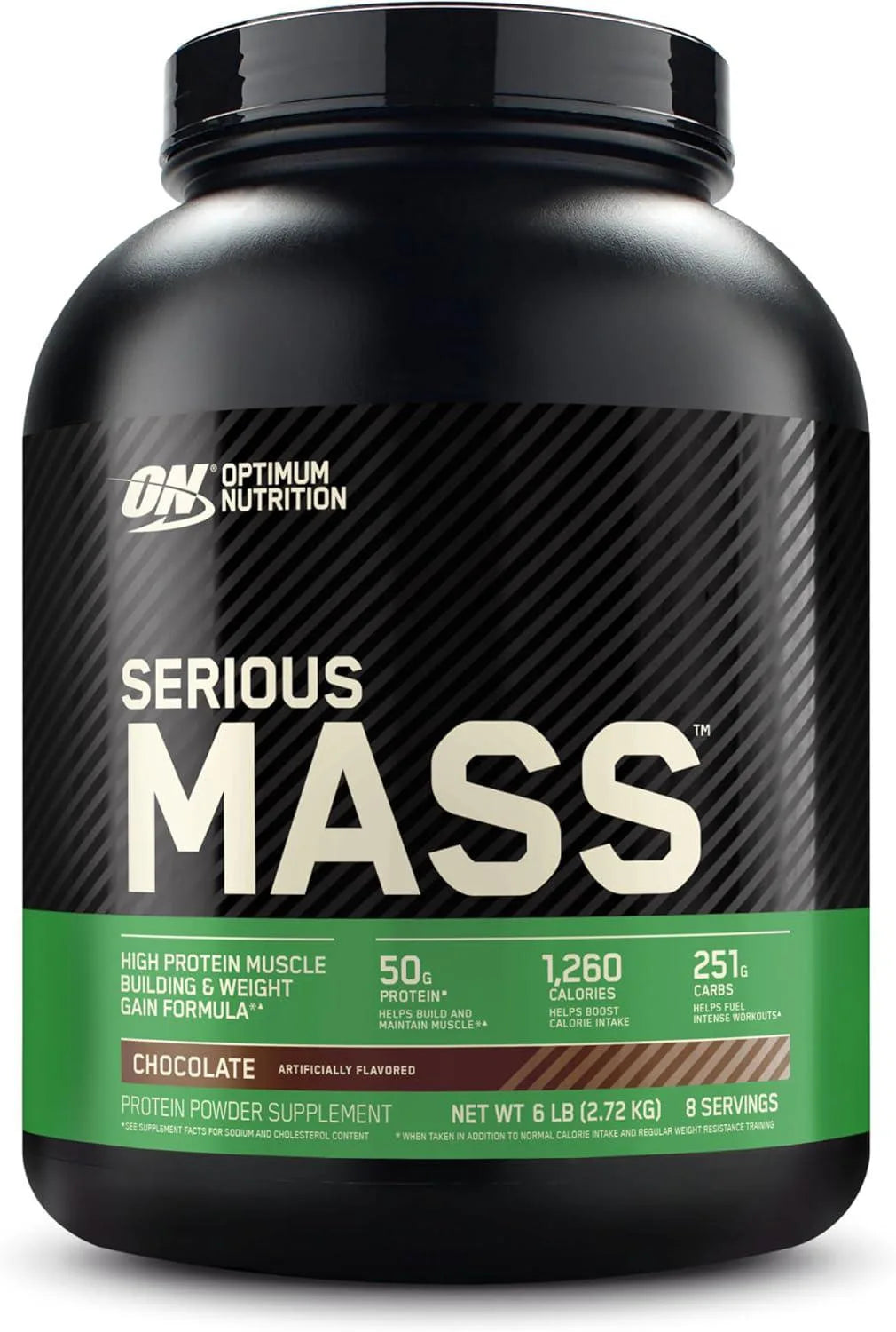 Optimum Nutrition Serious Mass Weight Gainer 6lbs(2.72kg)  8 Servings
