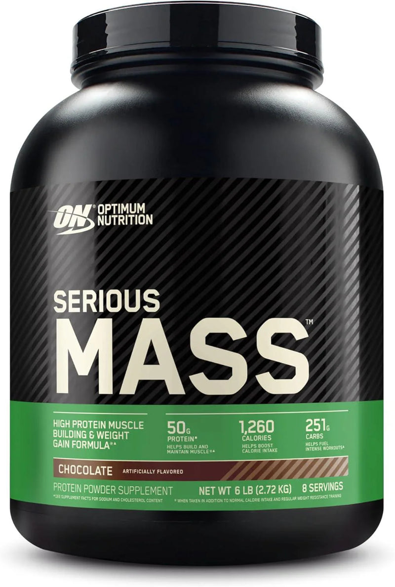 Optimum Nutrition Serious Mass Weight Gainer 6lbs(2.72kg)  8 Servings