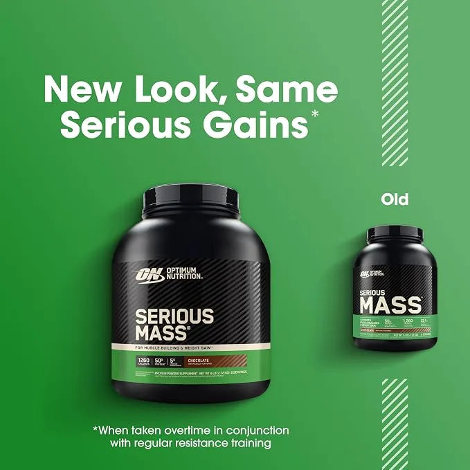 Optimum Nutrition Serious Mass Weight Gainer 6lbs(2.72kg)  8 Servings