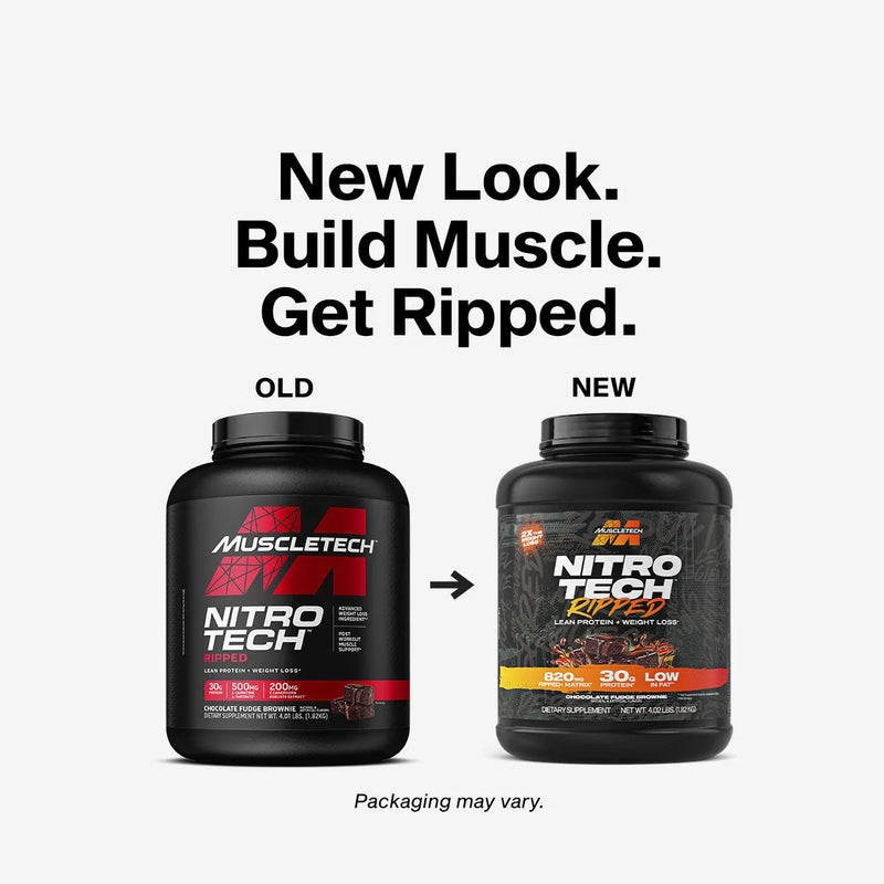 Muscletech Nitrotech Ripped Weightloss & Weight Management 4lbs(1.81kg) 44 servings