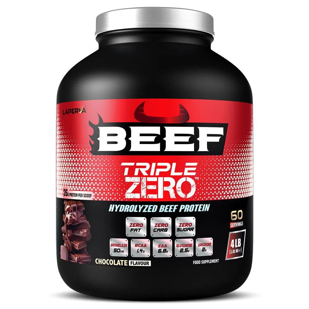 Laperva Beef Triple Zero Hydrolyzed Protein Powder isolate 4lbs(1.81kg) 60servings