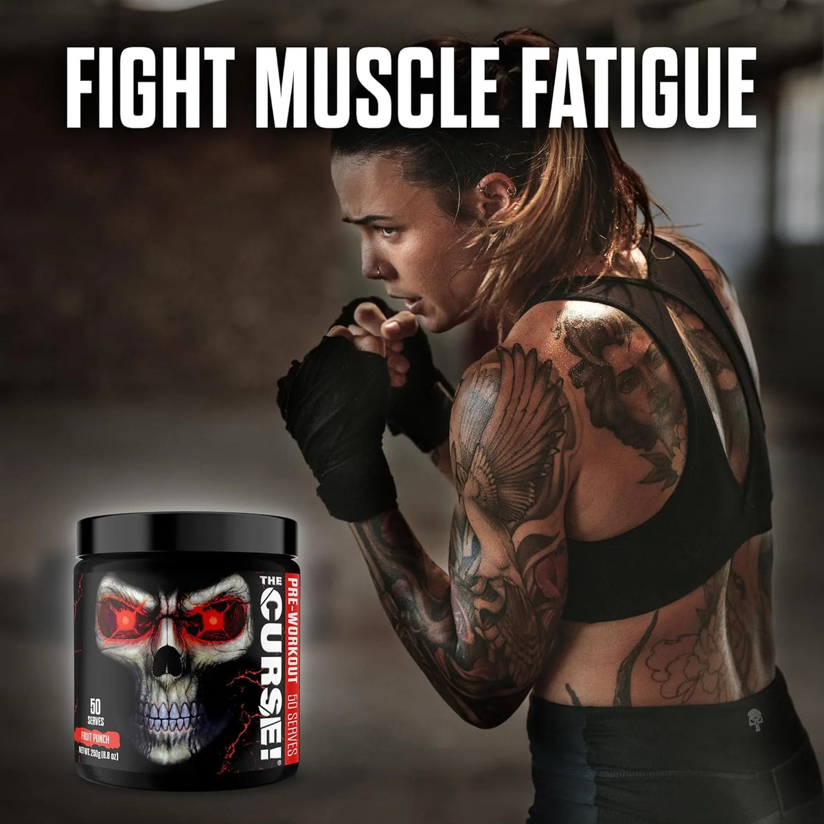 JNX SPORTS The Curse Preworkout Powder 255g 50servings