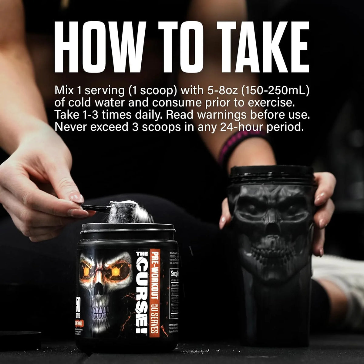 JNX SPORTS The Curse Preworkout Powder 255g 50servings