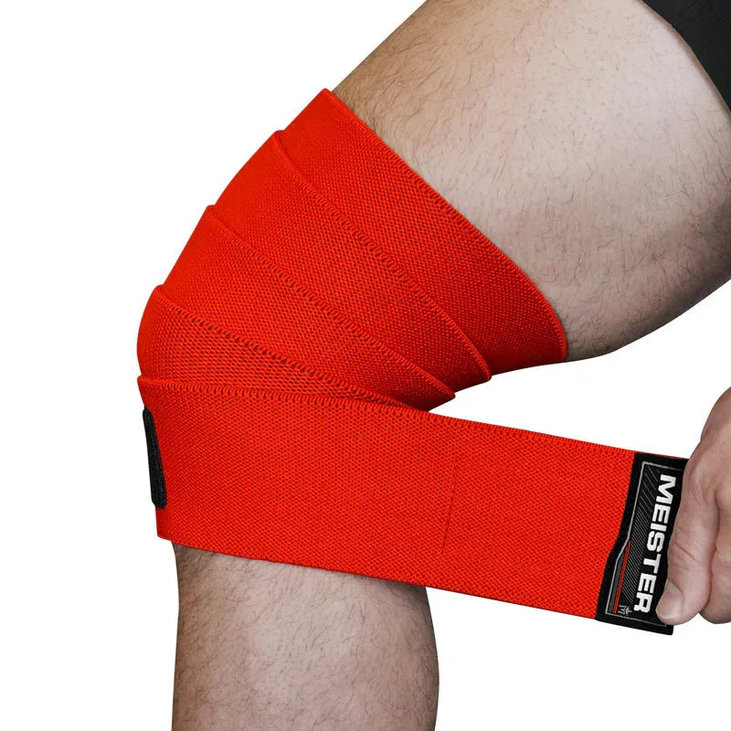 Wraps Lifting Leg Knee Compression Training Wraps Elastic Plain