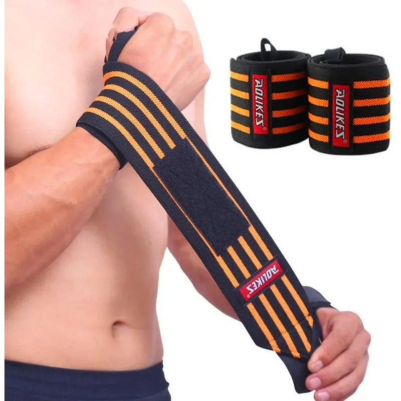 Wrist straps for Weightlifting with Thumb Loop, Wrist Support Pair
