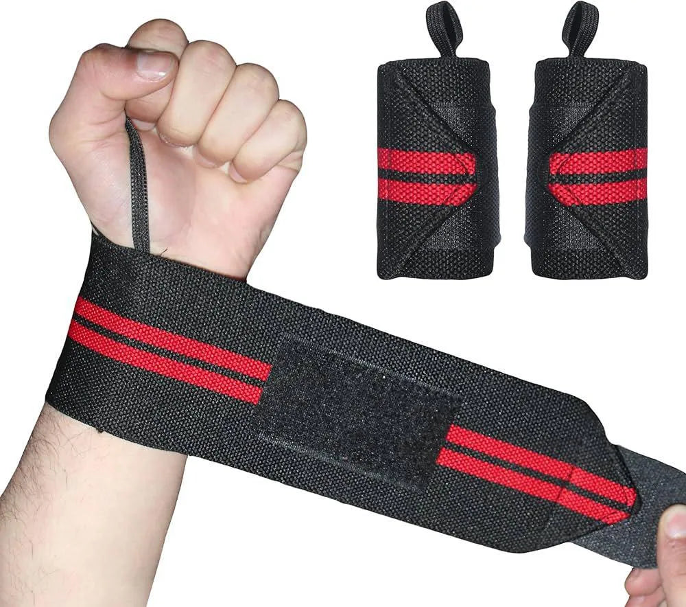 Wrist straps for Weightlifting with Thumb Loop, Wrist Support Pair