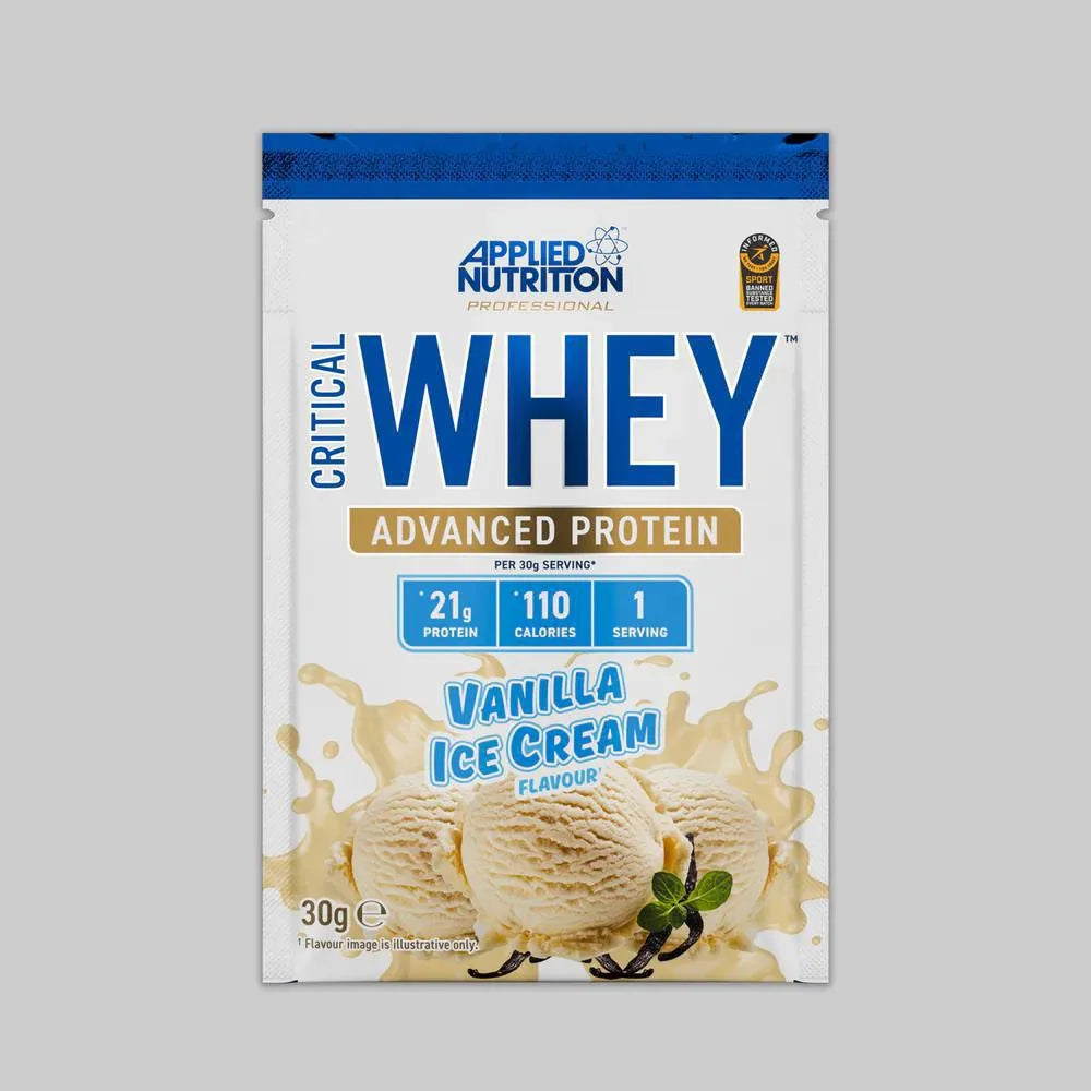 Applied nutrition critical whey sachet 30g