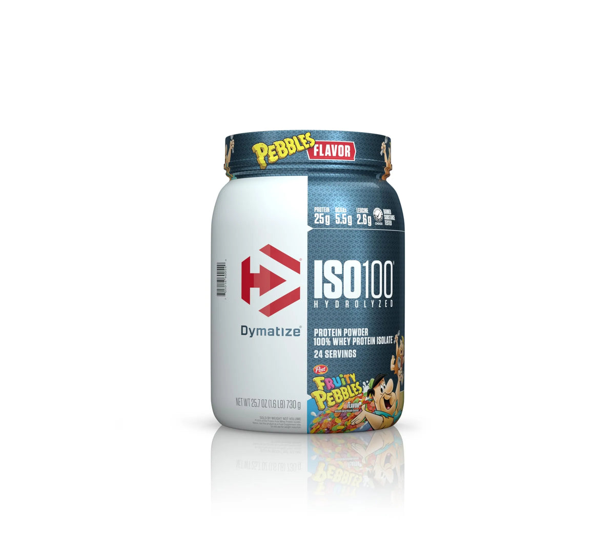 Dymatize Iso-100 Whey Protein Powder Isolate Hydrolysed 650g/1.43lb(20serving)