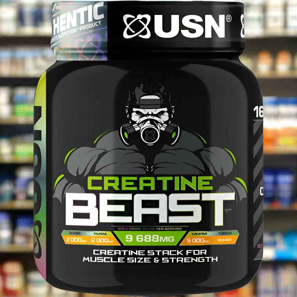 USN Creatine Beast Powder 2.12lbs (960g) 16 Scoops