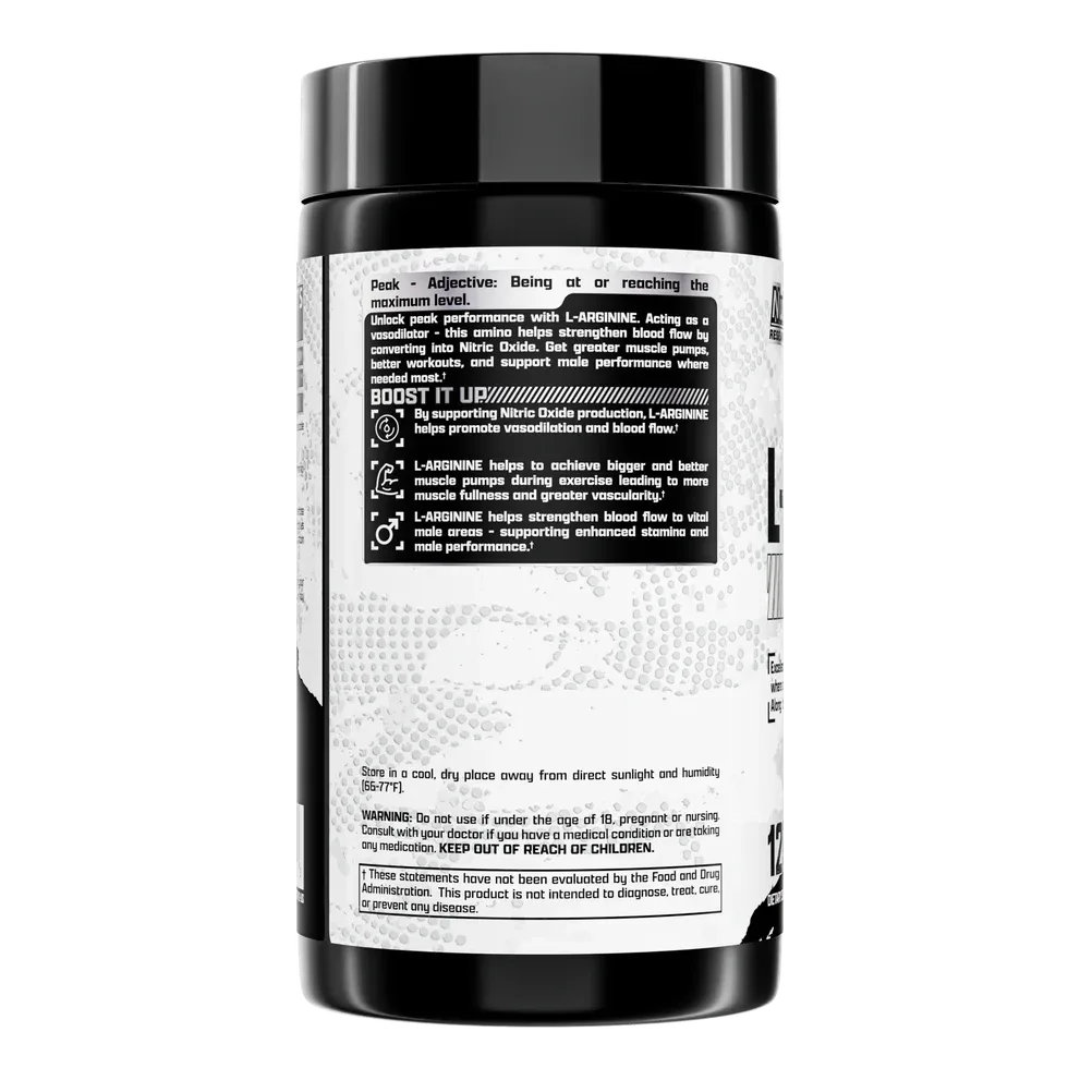 Nutrex Research L-Arginine 1000 mg Capsules - Nitric Oxide Booster