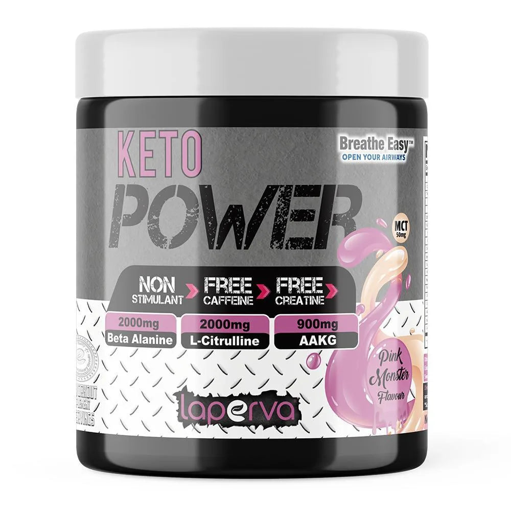 Laperva Keto Power, Increase Energy and Focus and Non Stimulant, 30 Servings