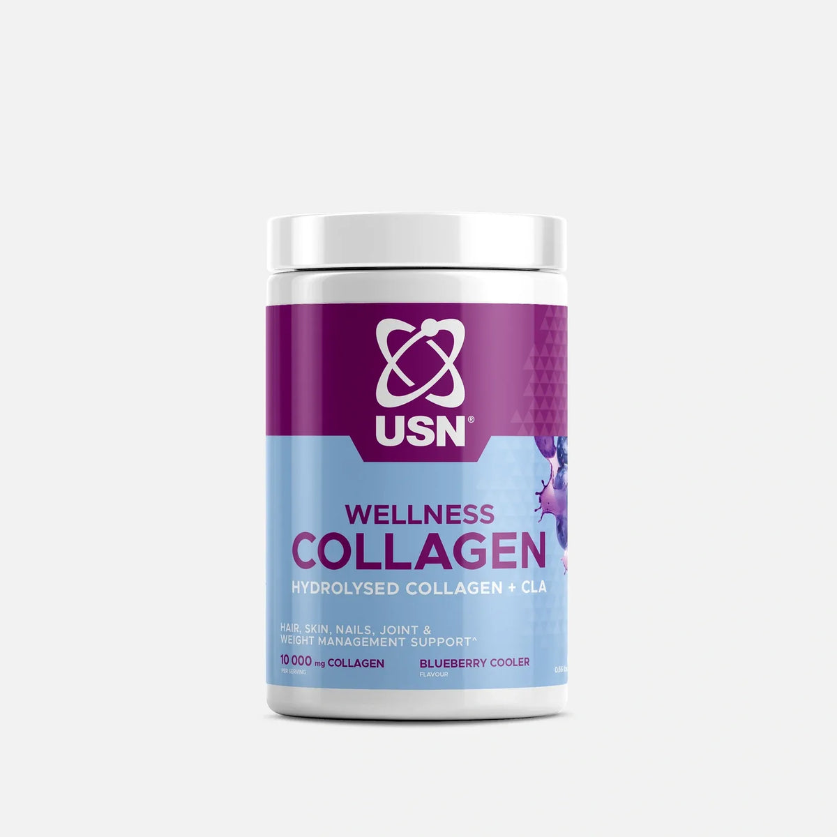 USN Wellness Weightloss + CLA Collagen Powder 0.66lbs(300g) 20servings