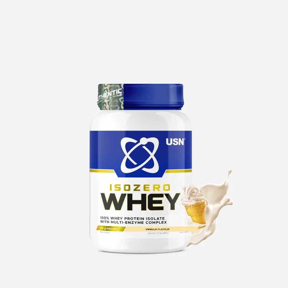 USN Isozero Whey Protein Powder 1.77lbs(805g) 35Servings