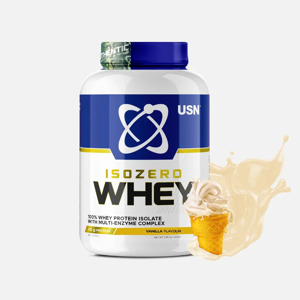 USN Isozero Whey Protein Powder 1.77lbs(805g) 35Servings