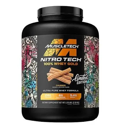 MuscleTech Nitro Tech 100% Whey Gold Protein