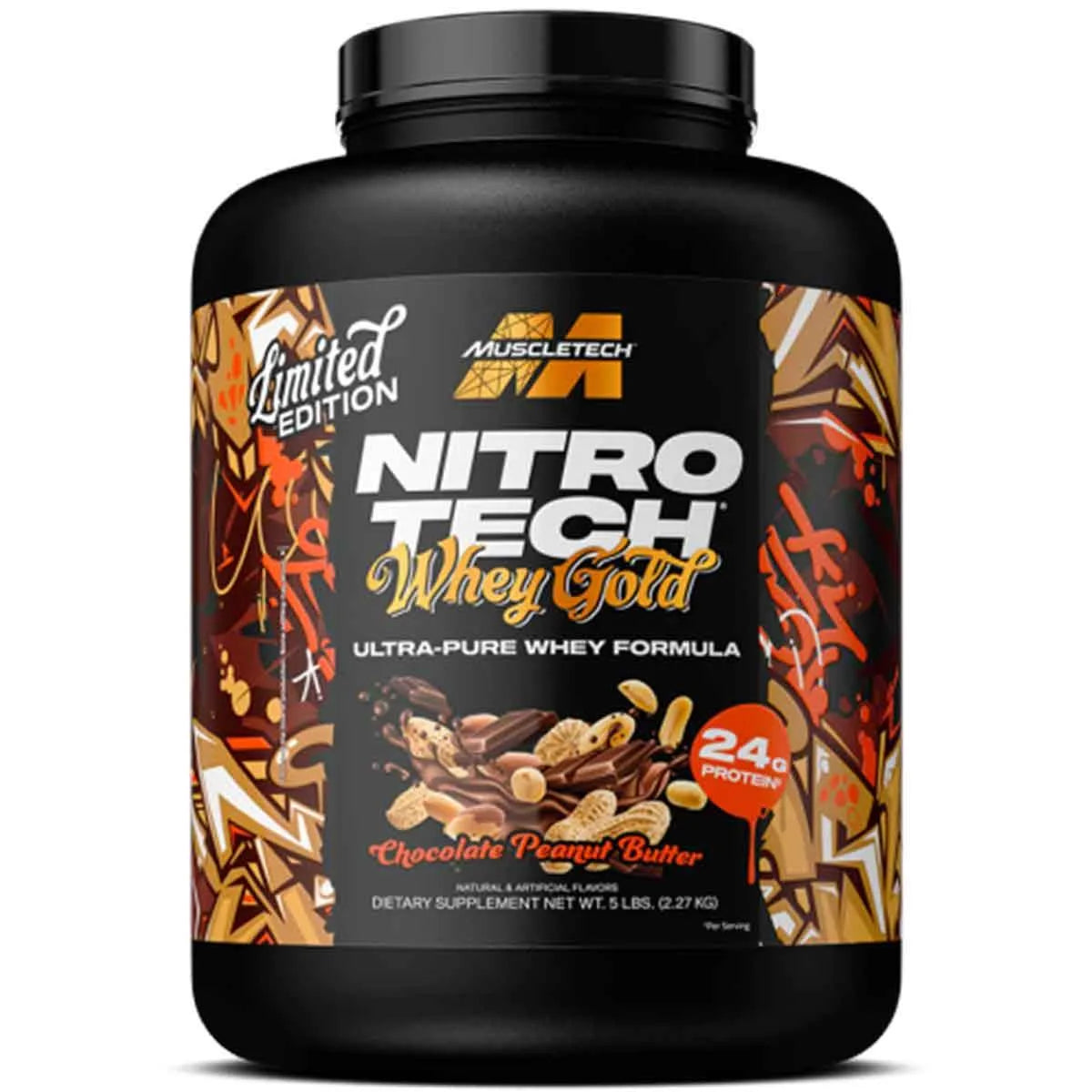 MuscleTech Nitro Tech 100% Whey Gold Protein