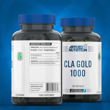 Applied Nutrition CLA Gold, 1000 mg, 100 Softgels, Helps  Weightloss & weight management