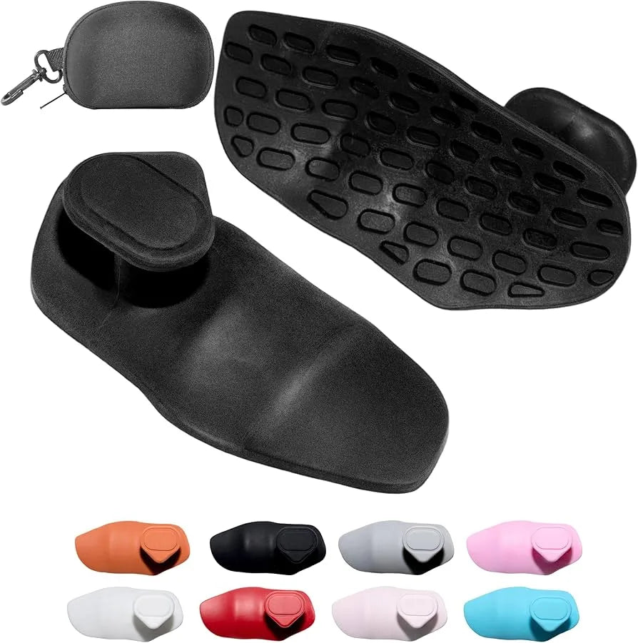 Silicone Weightlifting Grips | Non-Slip Gym Grip Pads (WITH POUCH )