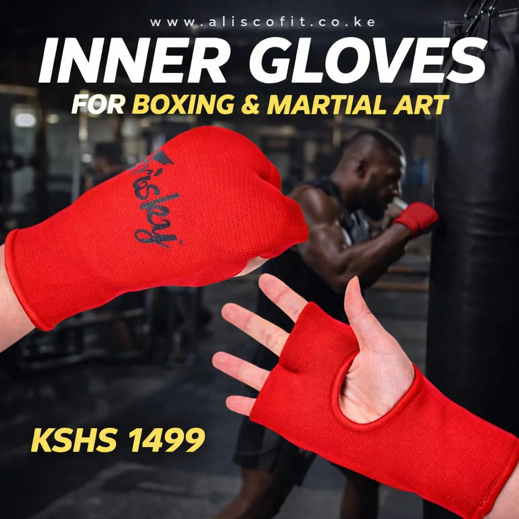 Red Boxing Hand Mitt  frisky Comfortable Inner Gloves for Boxing for Martial Arts