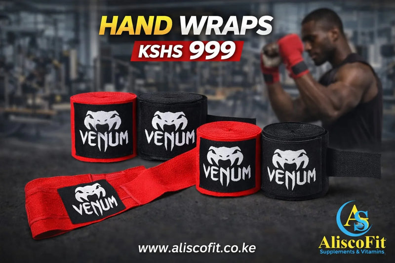 1 Pair Venum Boxing Hand Wraps MMA Kick Boxing Handwraps Training 4m Width Bandages