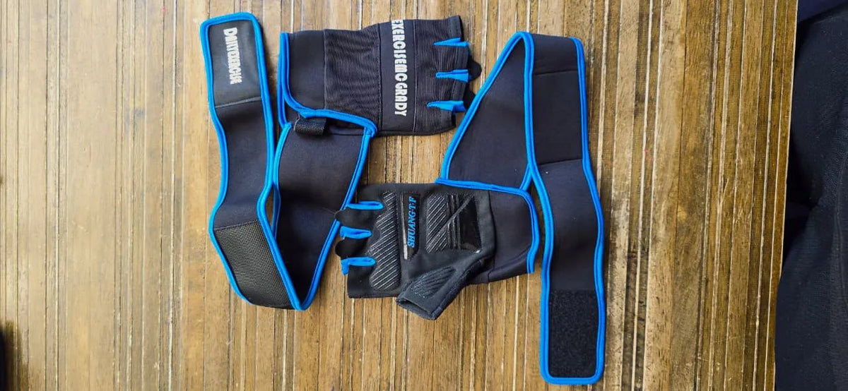 Comfort Weight Training Gym Glove with Wrist Strap