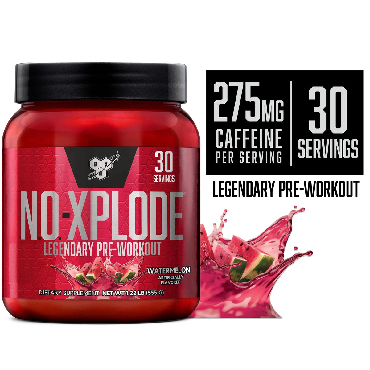 BSN NO-XPLODE PreWorkout 1.22lbs(555g) 30servings