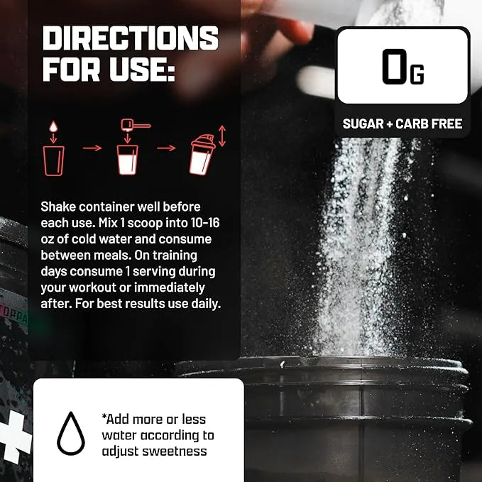 Nutrex Research EAA Hydration | EAAs + BCAAs Powder 30servings