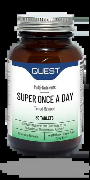 Quest Once A Day Multi (60 Tablets) – High Potency Daily Multivitamin for Energy & Wellness
