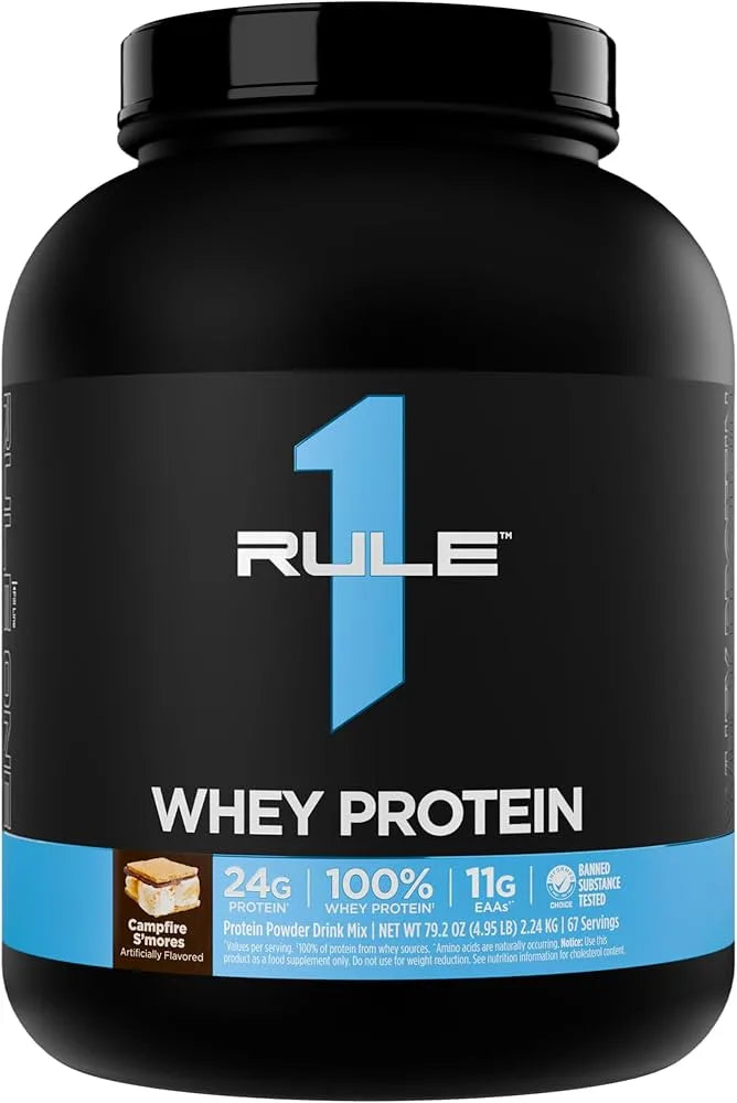 RULE 1 Whey Blend 100% Whey Protein 65Servings 2.8kg(5.02lbs)