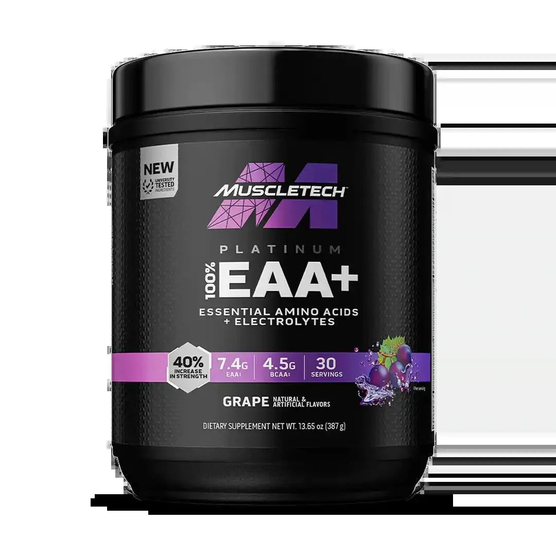 MuscleTech Platinum 100% Essential Amino Acids (EAA+) 30 Servings