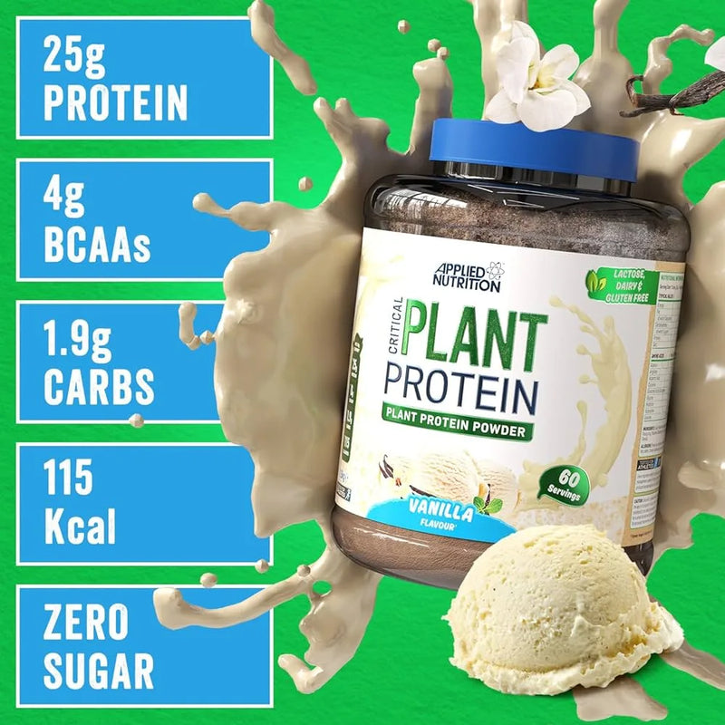 APPLIED NUTRITION CRITICAL PLANT PROTEIN  1.8kg
