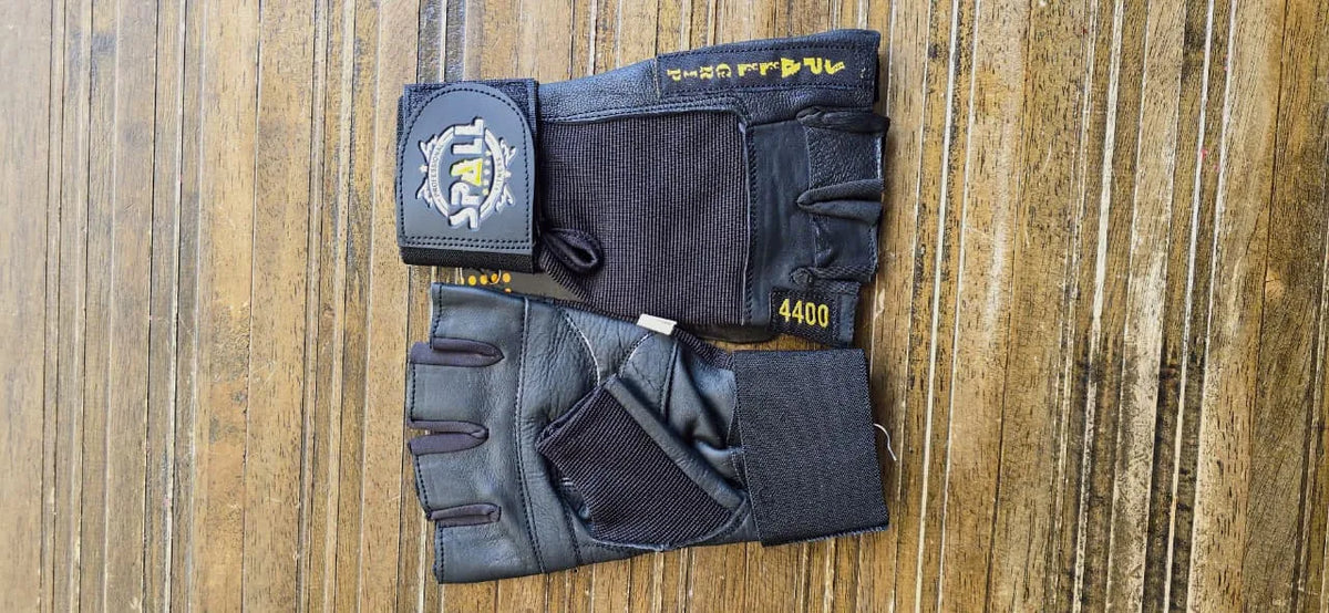 Spall leather Gym weightlifting gloves