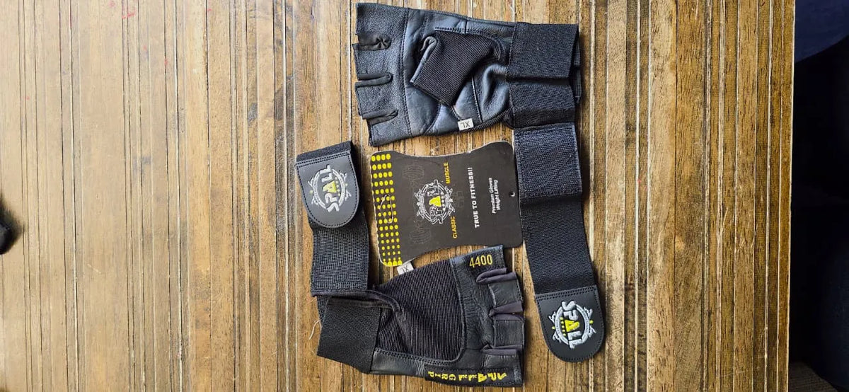 Spall leather Gym weightlifting gloves