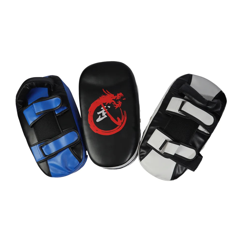 Curved Targets for Muay Thai, Thickened Boxing Pads for Kick Training EACH