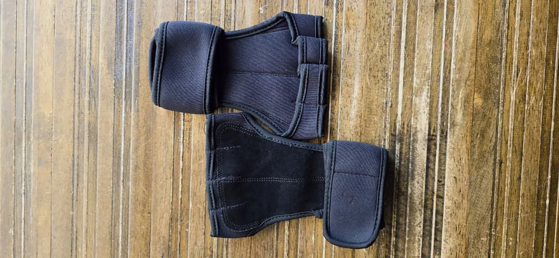 Open-Cut Velvet Non-Slip Fitness Gym Gloves