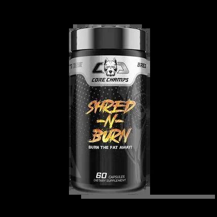 Core Champs SHRED-N-BURN Fat Burner 60 Capsules 60 Servings