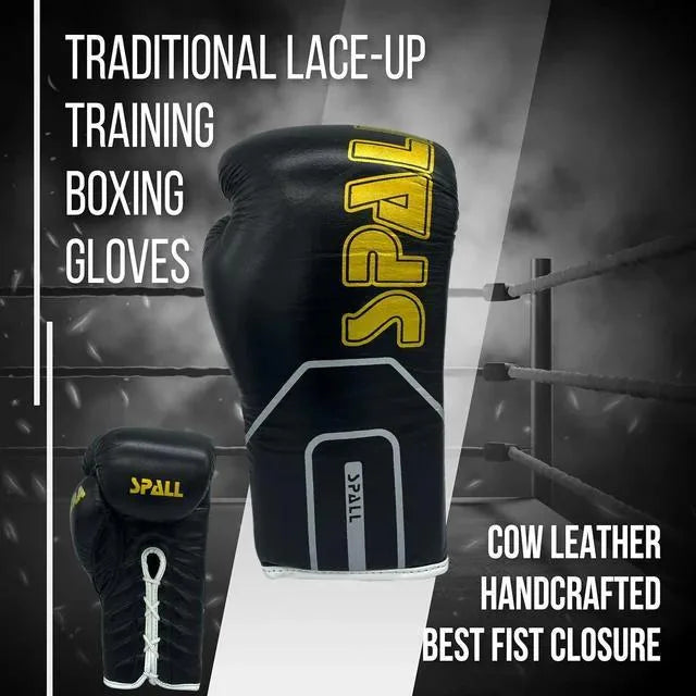 Professional Leather Spall Boxing Gloves