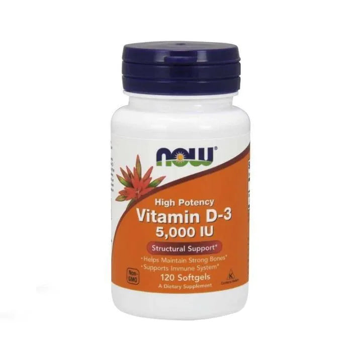 Vitamin D3 5000 IU 30 Softgels
